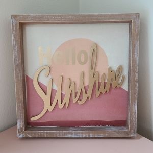 Hello Sunshine Sign